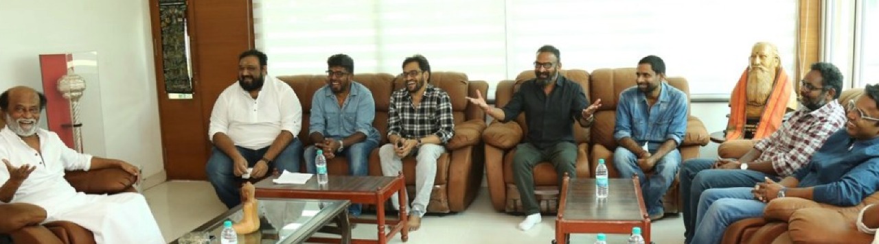 Reunited Annaatthe film crew again in Rajinikanth house