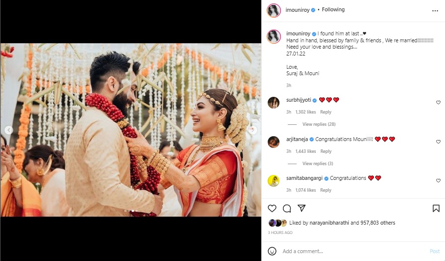 Sun TV Serial Actress Married Picture went viral on social media
