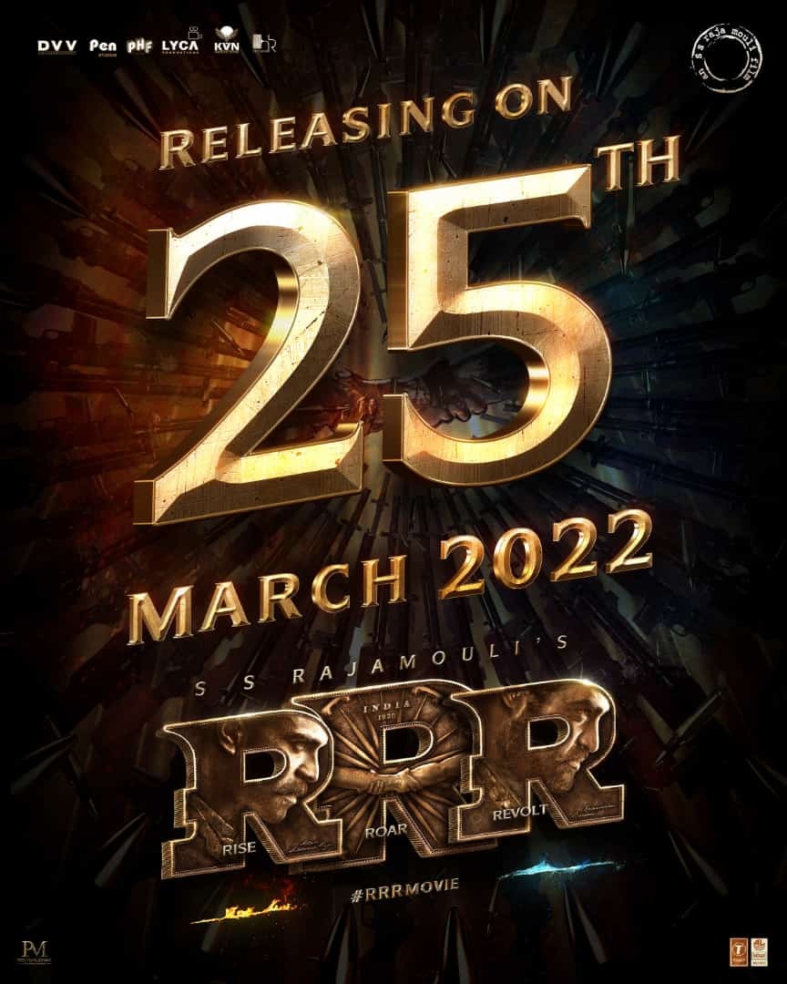Raja Mouli Jr NTR RRR Movie New Release Date Announced