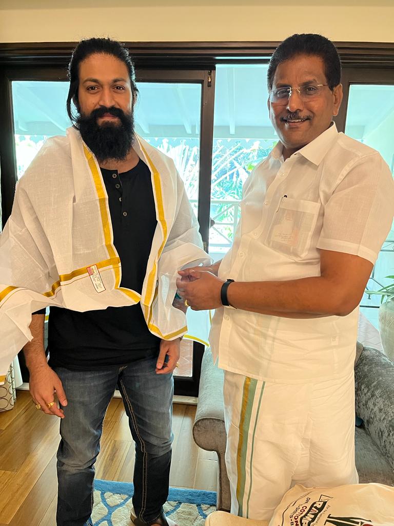 KGF star Yash becomes the brand ambassador for Ramraj Cottons