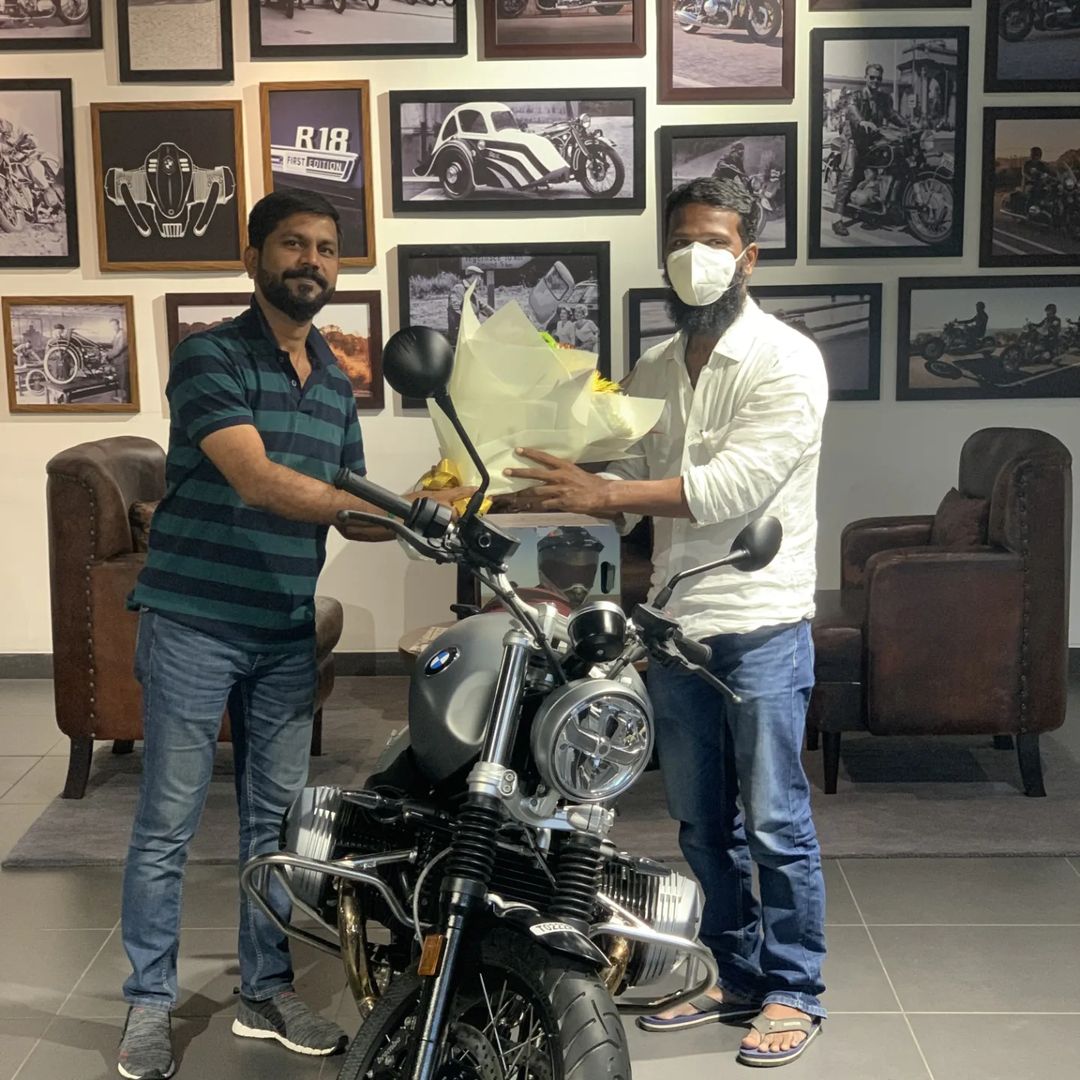Director Vetrimaaran Buys BMW R Nine T Scrambler Bike