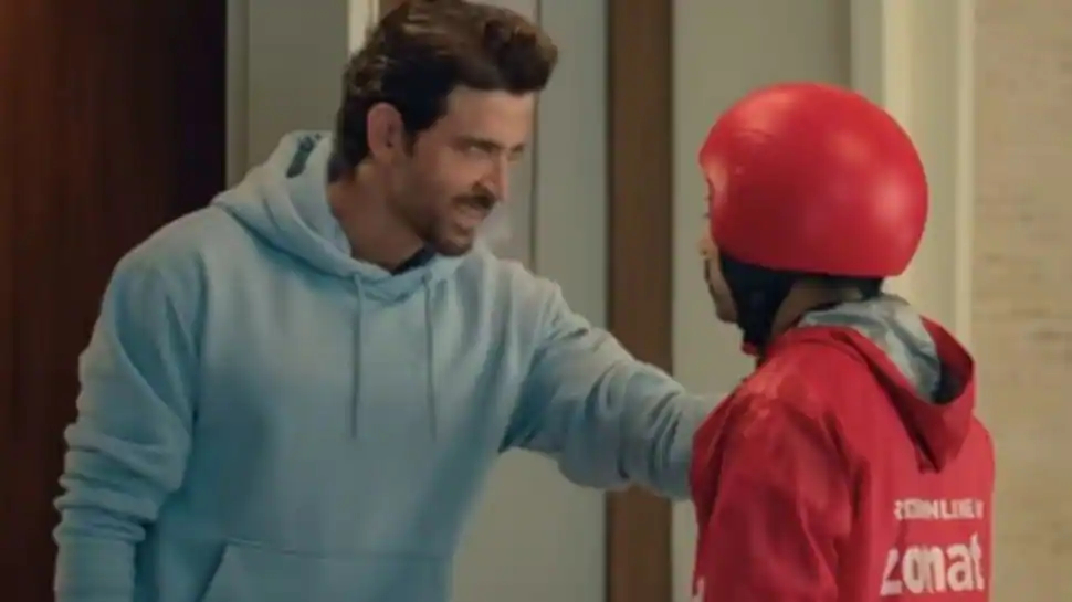 Hrithik Roshan New add to Zomato video went viral