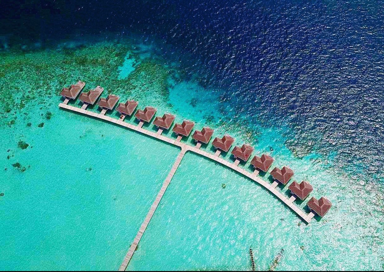 Divaya Bharathi at Coco Giri Island resort Maldives