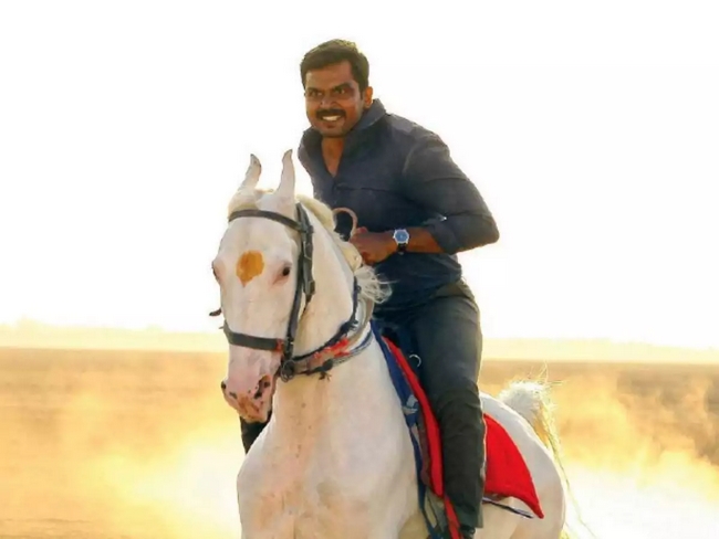 Actor karthi ponniyin selvan viral instagram pic with horse 
