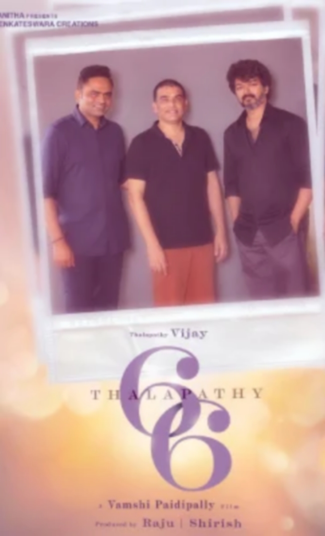 SS thaman is the music director of thalapathy 66 official