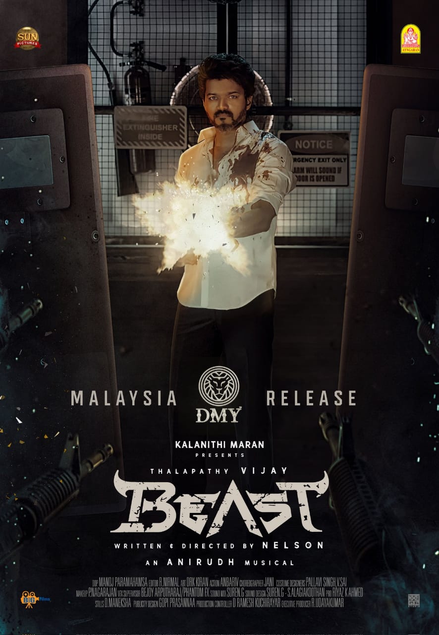 Beast Movie New Poster Released regarding Ticket Reservation