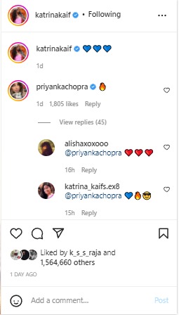 Priyanka Chopra Reacts Katrina Kaif Bikini Pictures