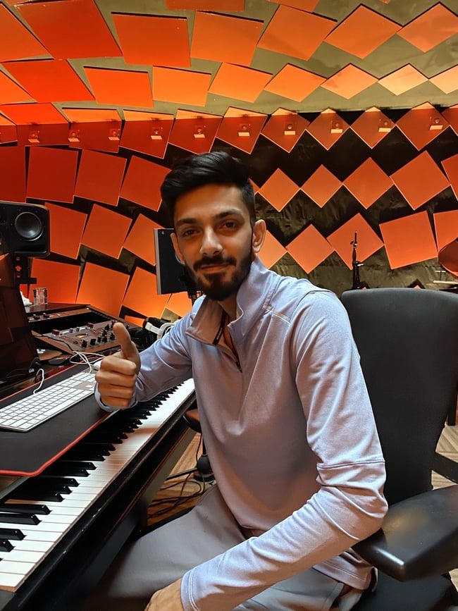 Anirudh wished Ajith birthday and hint about AK 62 