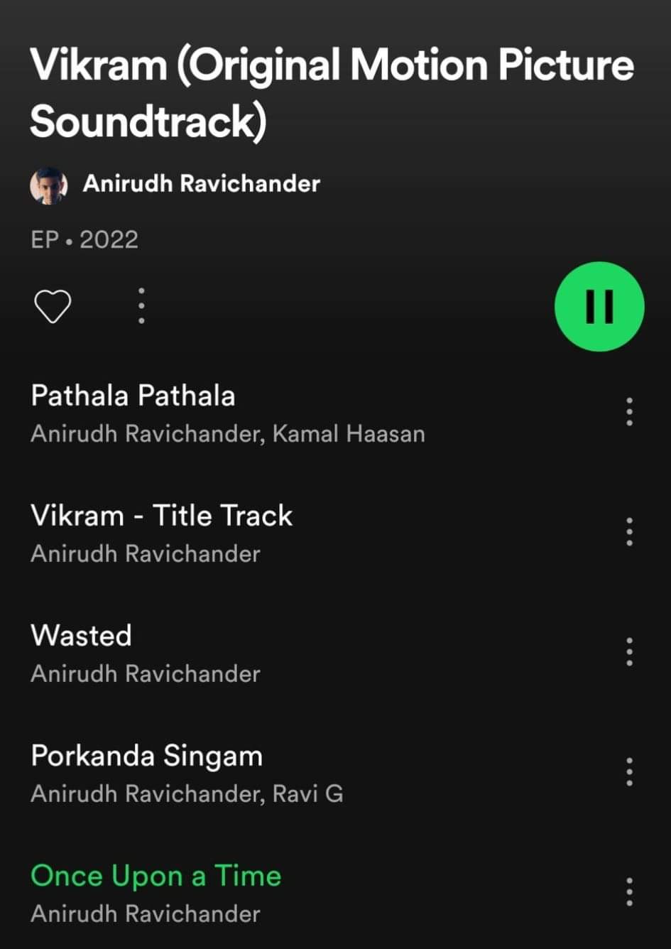 Kamal Haasan Anirudh Vikram Movie Songs Released