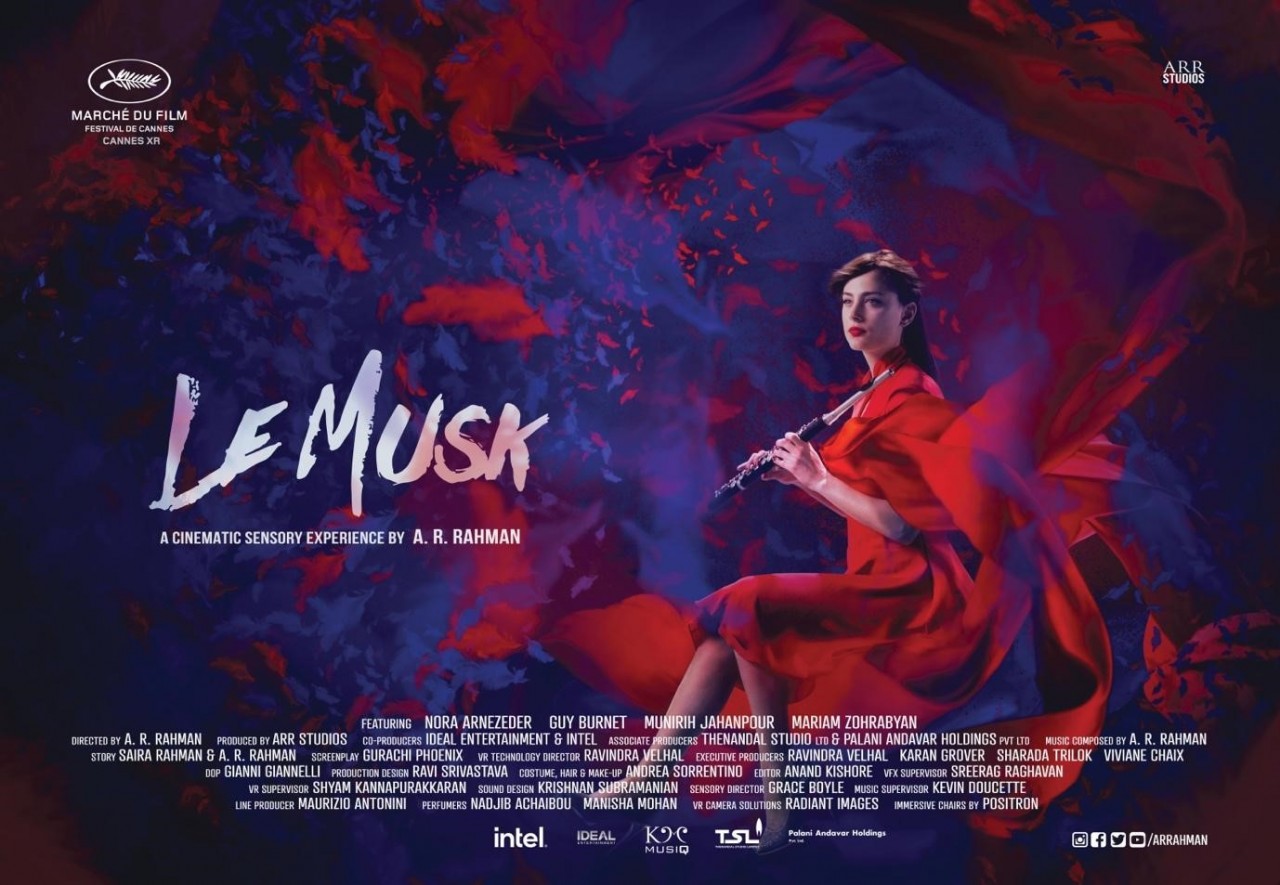 AR Rahman debut direction le musk premiere in cannes festival