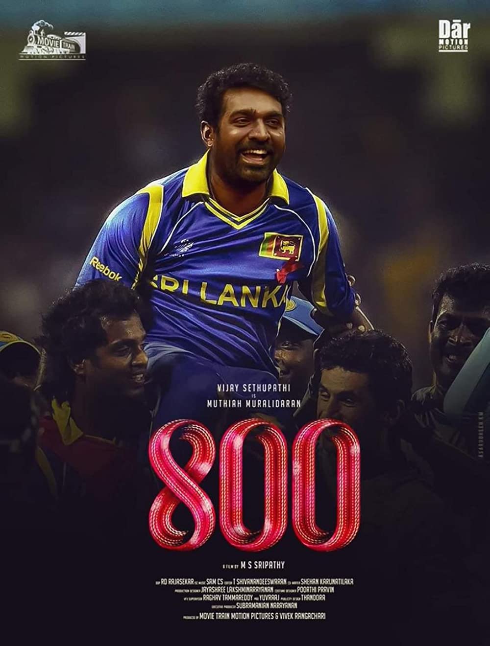 800 movie nearly in completion directed by Sripathy