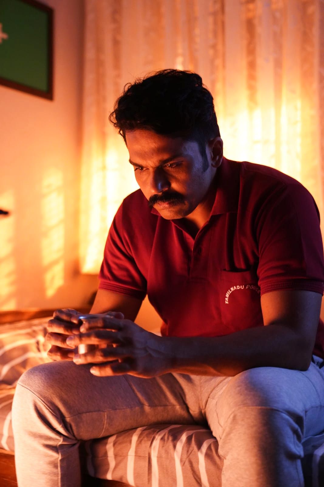 Karthi shared his candid picture clicked by ranjani