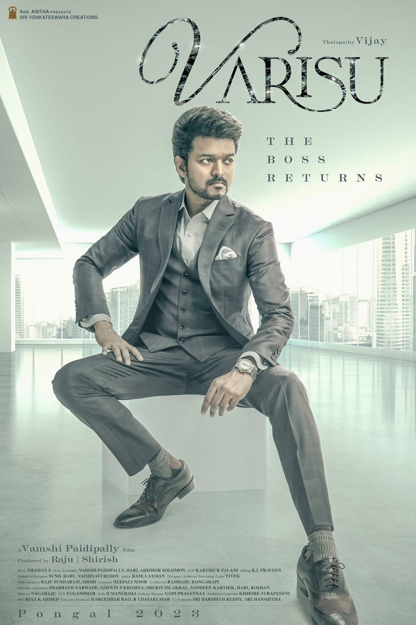 Thalapathy66 Vijay Movie First Look Poster and Title Released