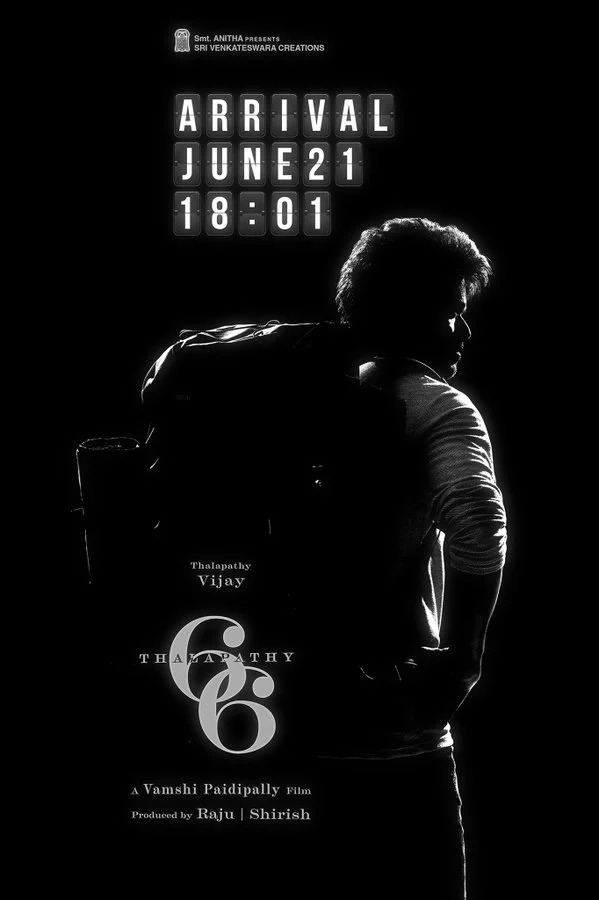 Thalapathy66 Vijay Movie First Look Poster and Title Released