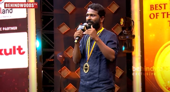 Vetrimaaran talked about his success secret in award function