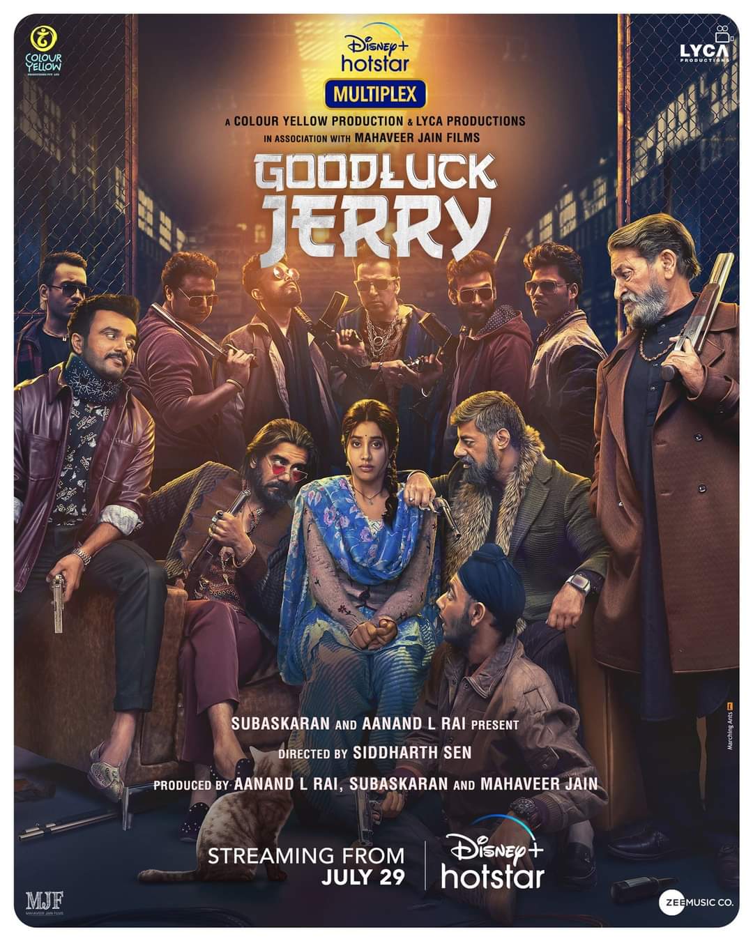 Nayanthara Kolamavu Kokila Remake Janhvi Kapoor Good Luck Jerry Poster