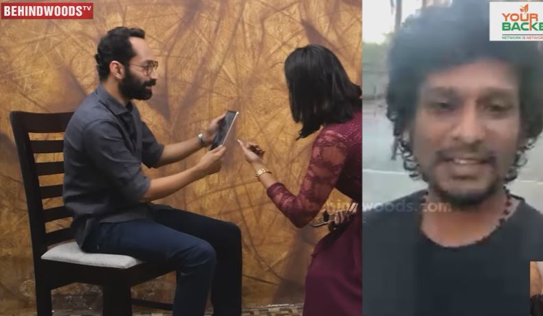 Fahadh Faasil and Lokesh first video call after vikram release 