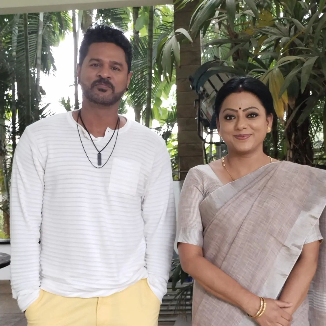 baakiyalakshmi suchitra acts in prabhudeva new movie