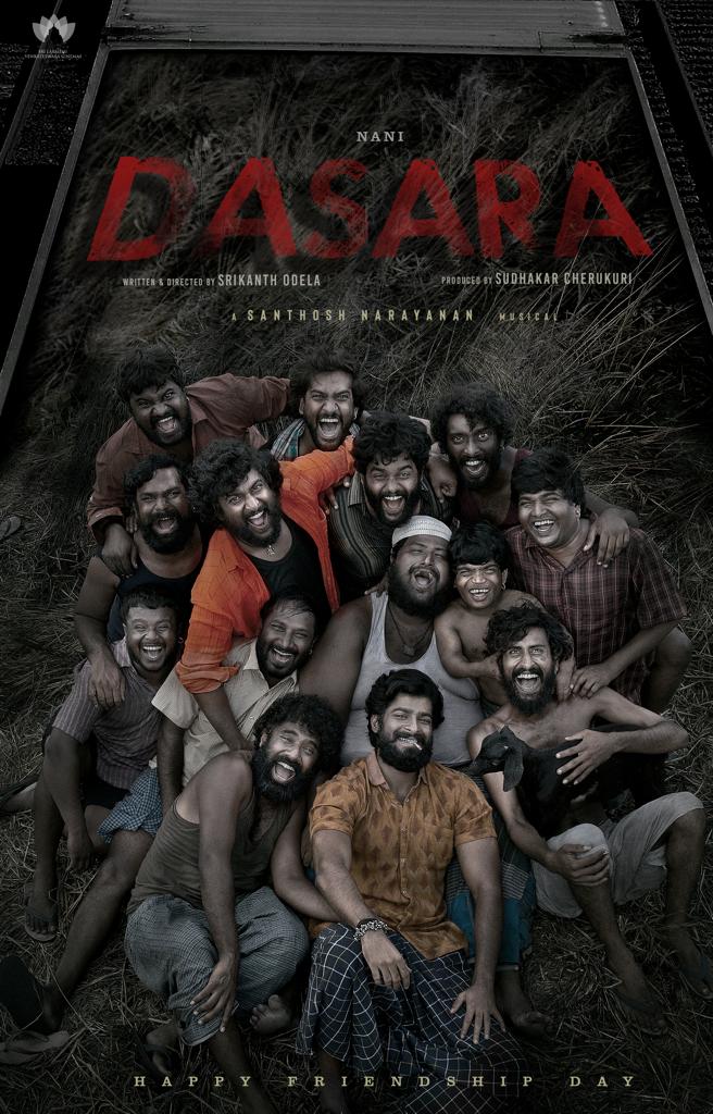 Nani Keerthy Suresh Dasara Movie New Gang Poster