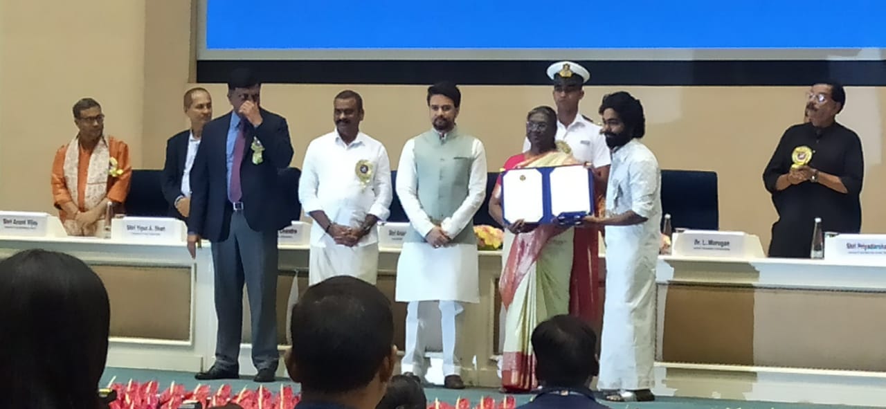 GV Prakash Receive National Award for Best BGM Music