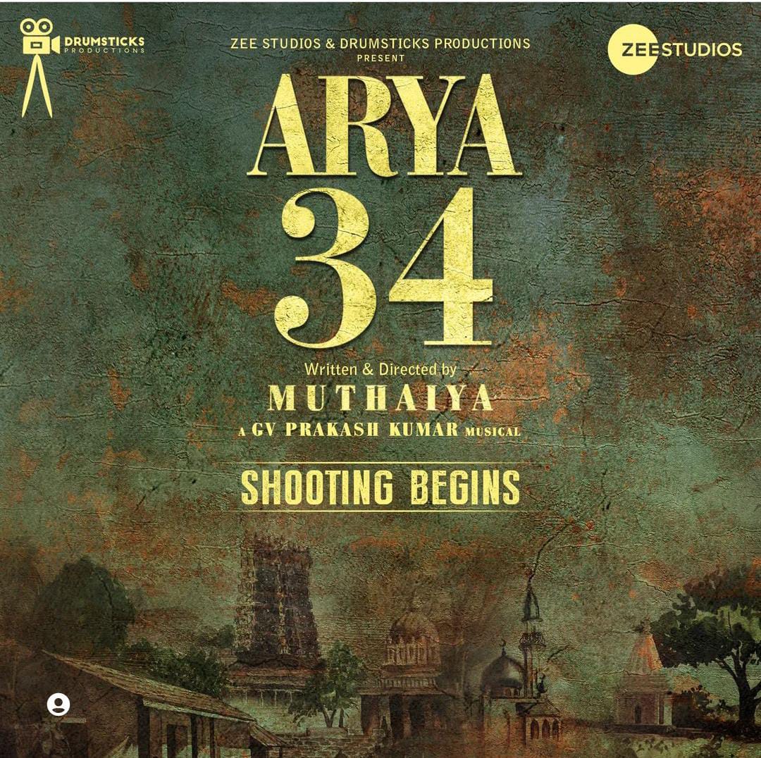 Arya Muthaiya Siddhi Idnani New Movie Shooting Started