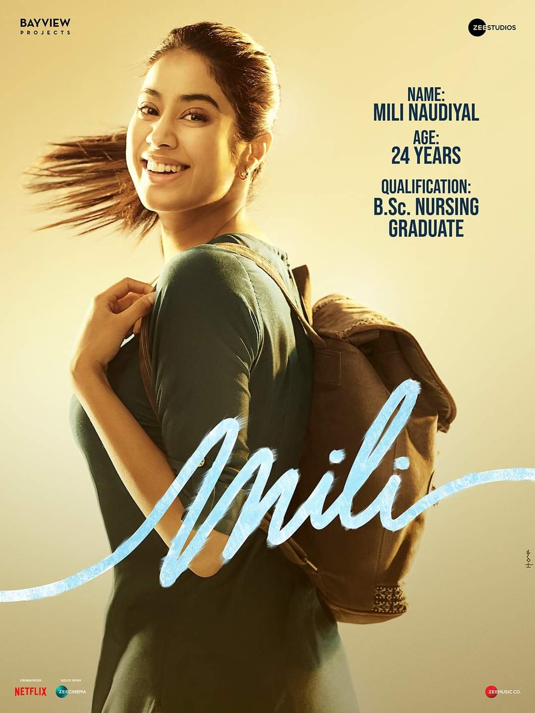 Janhvi Kapoor starrer Mili First look posters