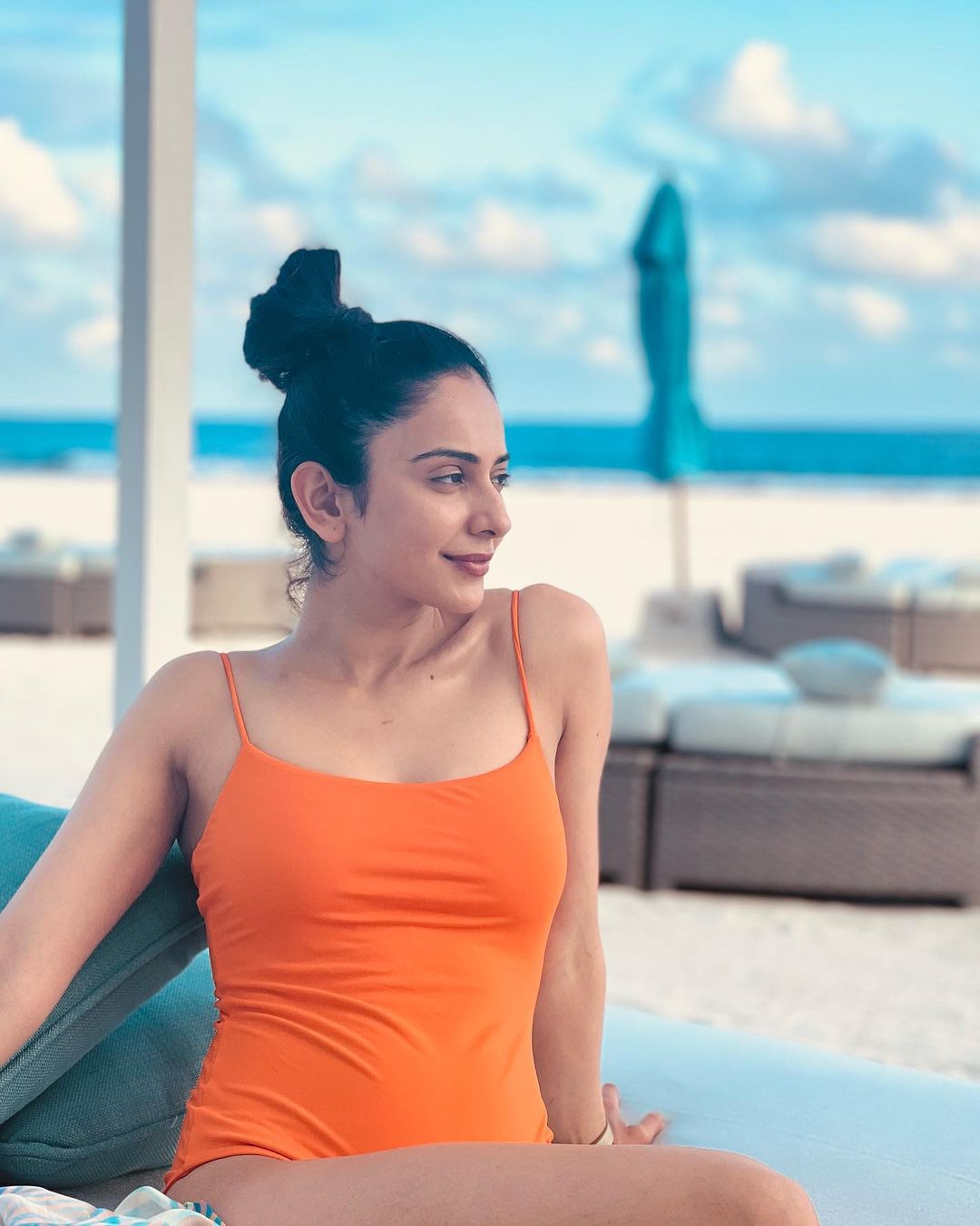 Actress Rakul Preet Singh Visit Maldives for Vacation Viral Photo