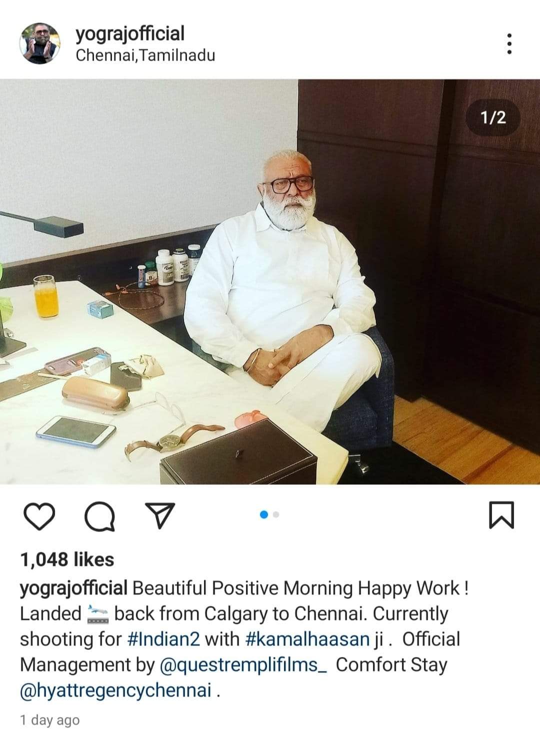 Yuvraj Singh Father Yograj Doing a Role in Indian 2