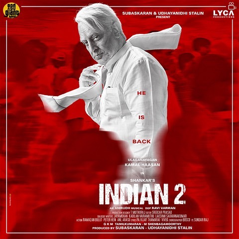  Kamal Haasan Birthday Indian 2 Movie Special Poster 