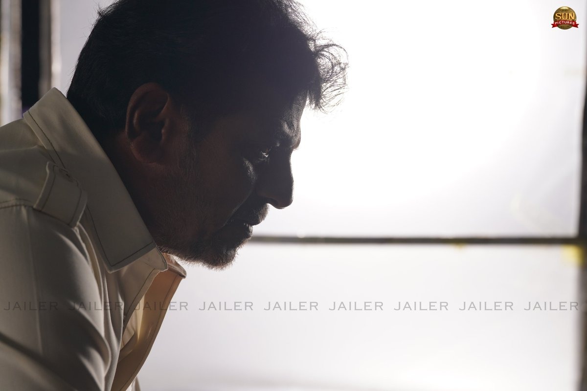 Super Star Rajinikanth still from the sets of Jailer