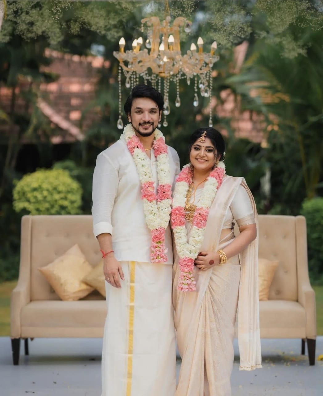 Manjima Mohan Gautam Karthik Wedding Function