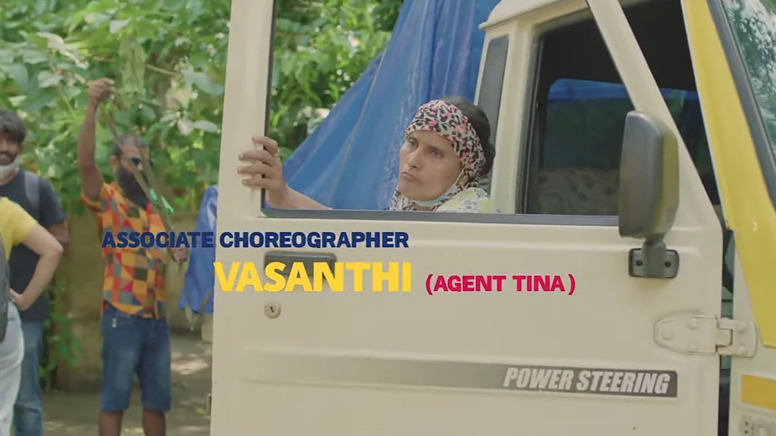 Agent Tina Vasanthi Cameo in Gold Thanne Thanne Video Song
