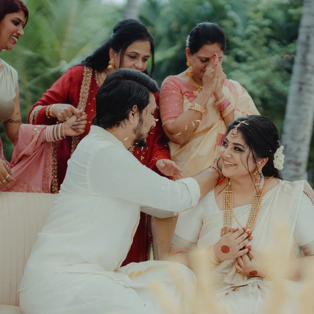 Gowtham Karthik Manjima Mohan Wedding Moments