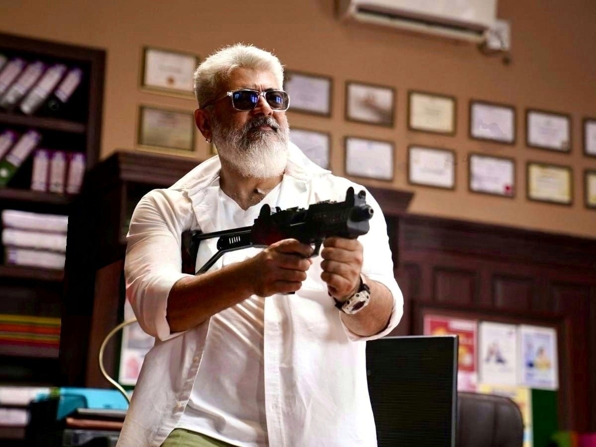 Actor Ajith kumar Thunivu Movie HD Stills Released