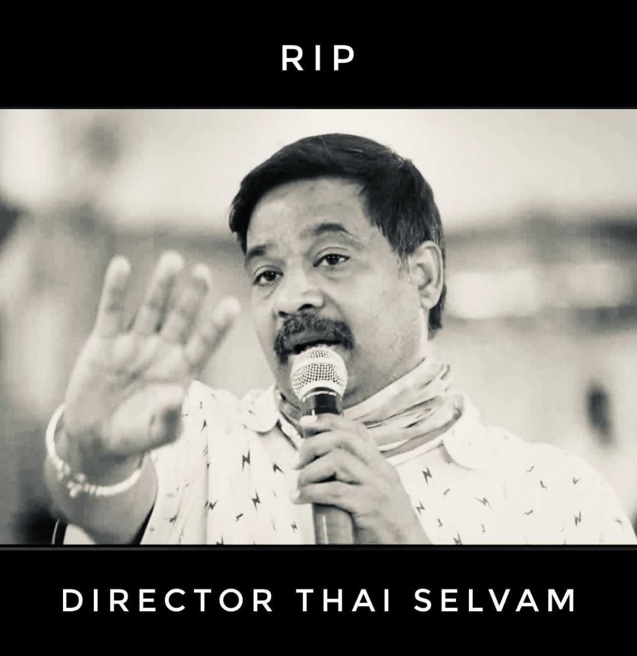 Vijay TV Serial Director Thai Selvam Passed away
