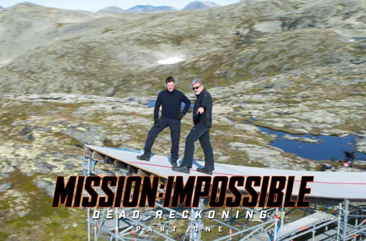 Tom cruise Mission impossible dead reckoning stunt BTS Video