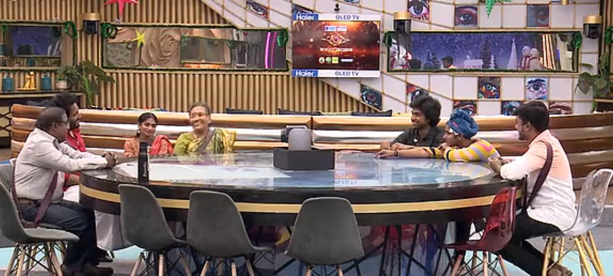 Vikraman father to azeem about his angry speech bigg boss