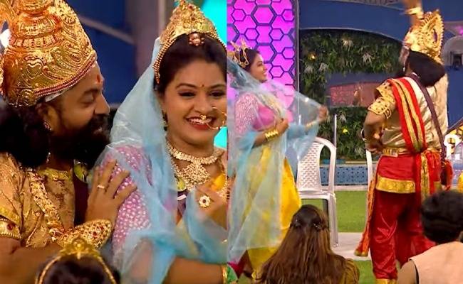 Robert Master about rachitha and vikraman dance in task