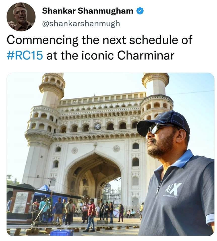 RC 15 Next Schedule Shooting Update From Director Shankar
