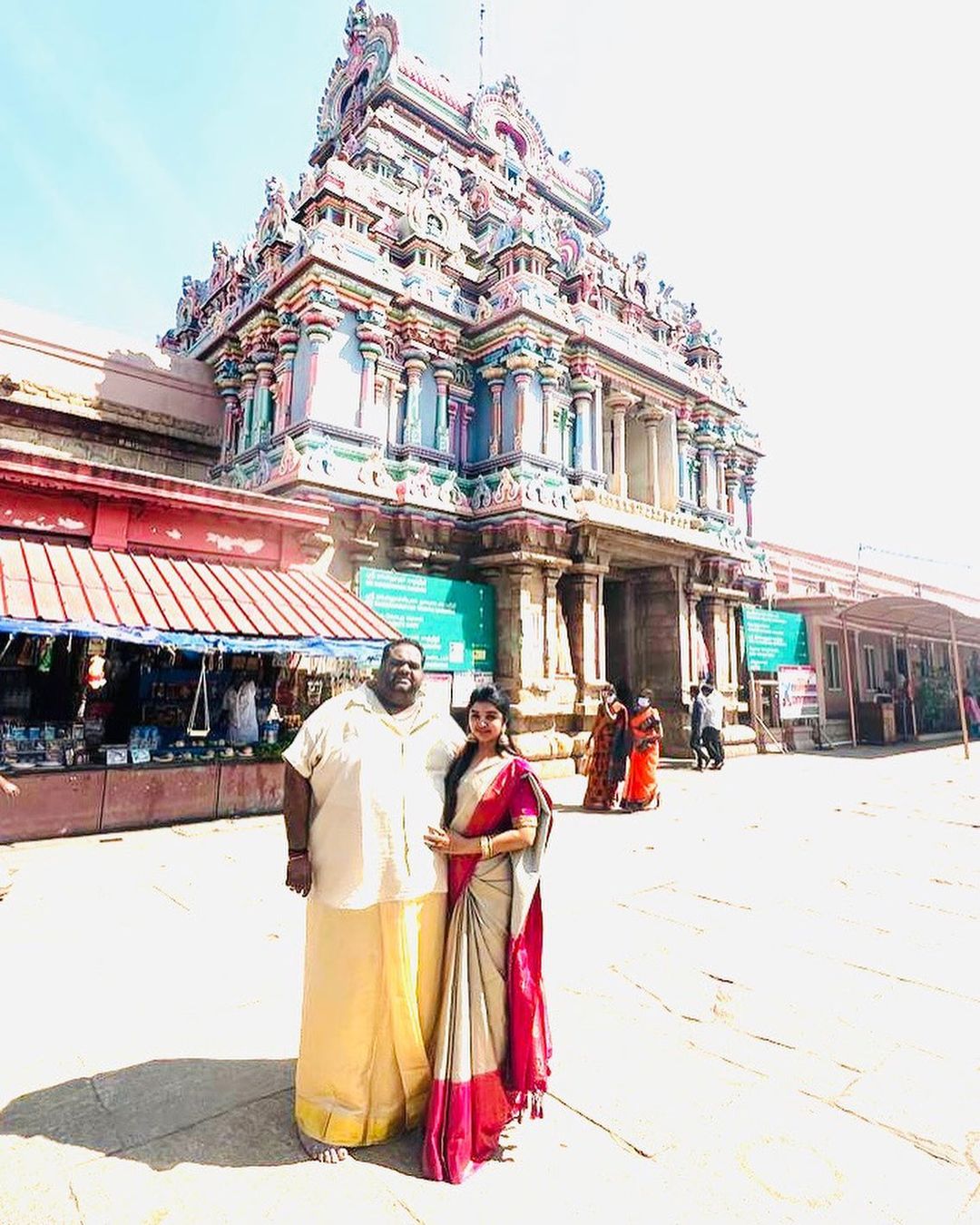 Ravindar Mahalakshmi Visit Trichy Sri Rangam Temple