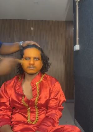 Actor Pugazh in Kanthara makeup Video Goes Viral 