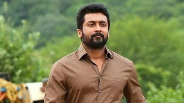 Actor Surya take video with his fan during flight travel 