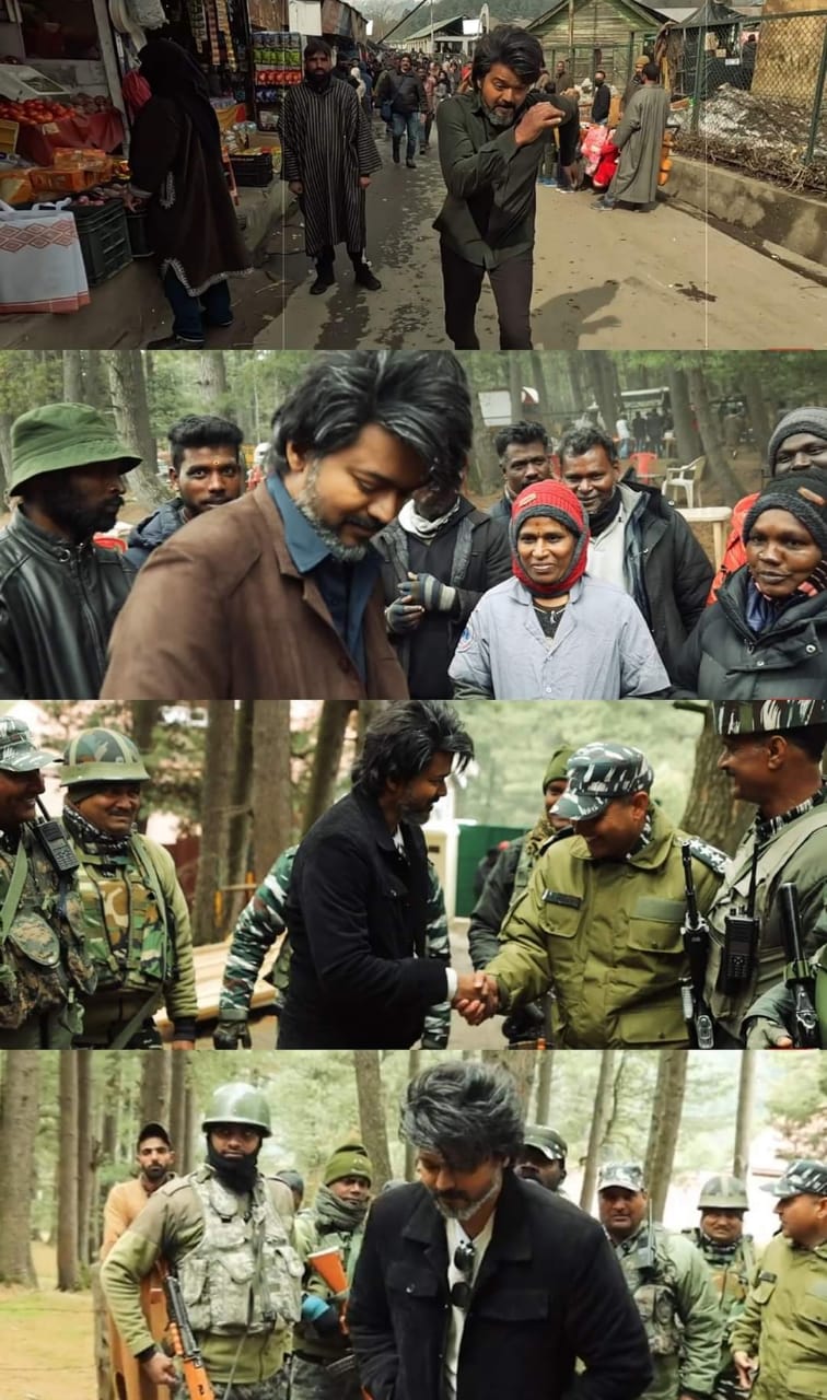 Vijay Leo Movie Kashmir Shooting Wrapped