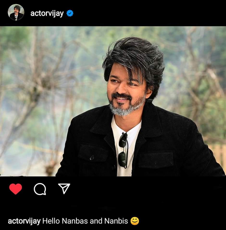 Vijay Joined in Instagram Checkout His First Post