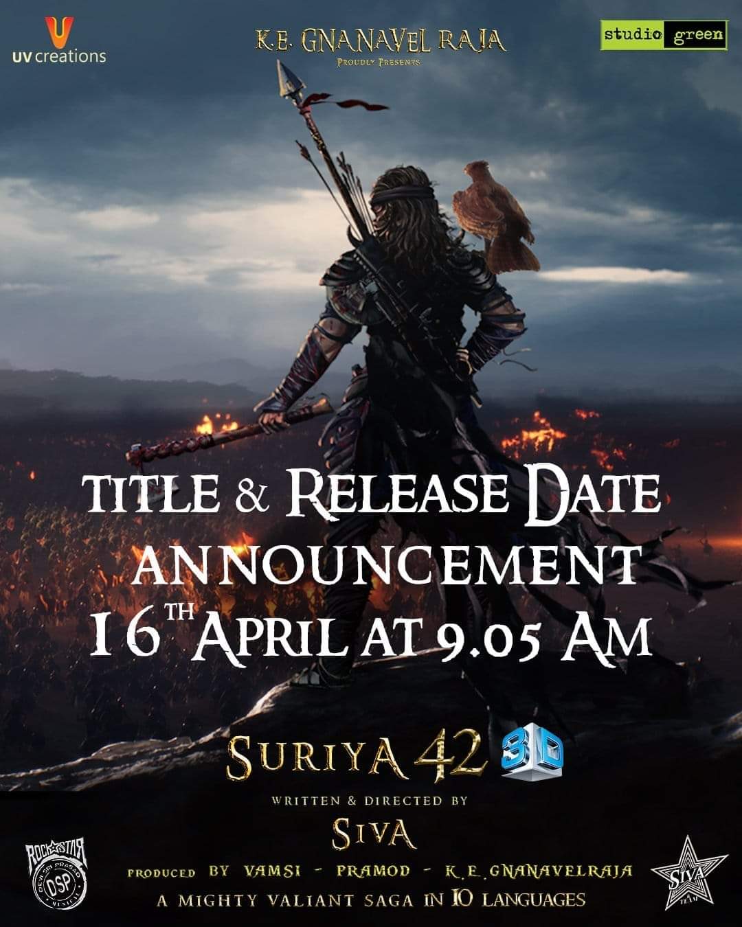 Suriya 42 Movie Title Release Date Announcement Update
