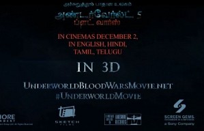 Underworld Blood Wars: Tamil trailer