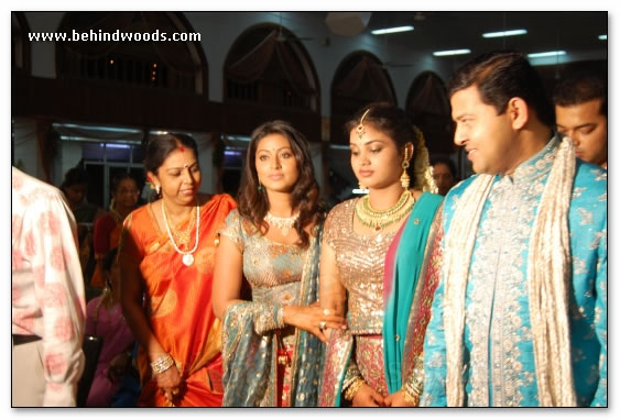 Sneha`s Brother Reception Gallery