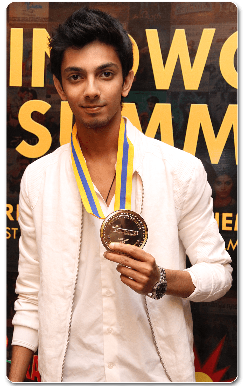 Anirudh AT BEHINDWOODS GOLD SUMMIT 2013 FILM AWARDS
