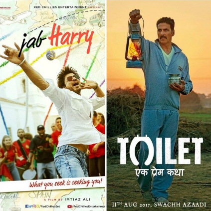 Akshay Kumar's Toilet Ek Prem Katha couldn't beat Shah Rukh Khan's Jab Harry Met Sejal at the box-office