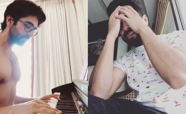 Ayushmann Khurrana posted a video in social media.